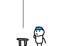 How to fix a lamp in comic book style