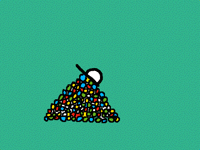 When you eat too much skittles