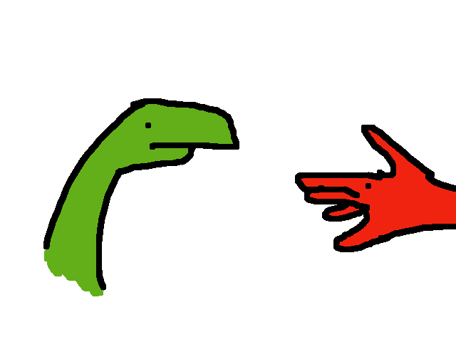 Hand Dinosaur