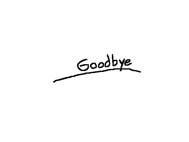Now Goodbye