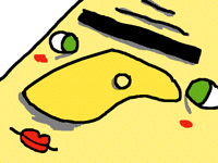 Crazy duck