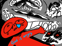 God is angry