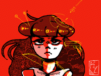 drawing process: the nerve