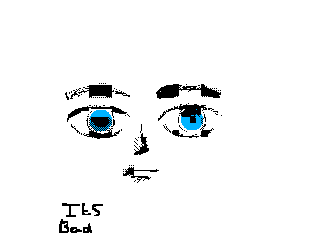 When I try to draw a realistic