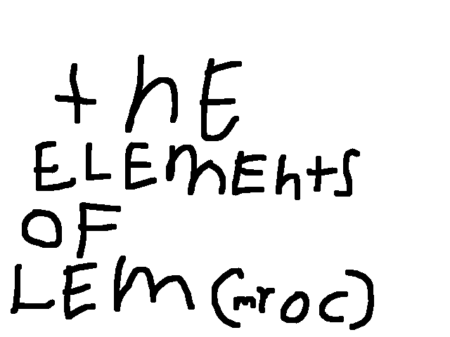 The elements of LEM