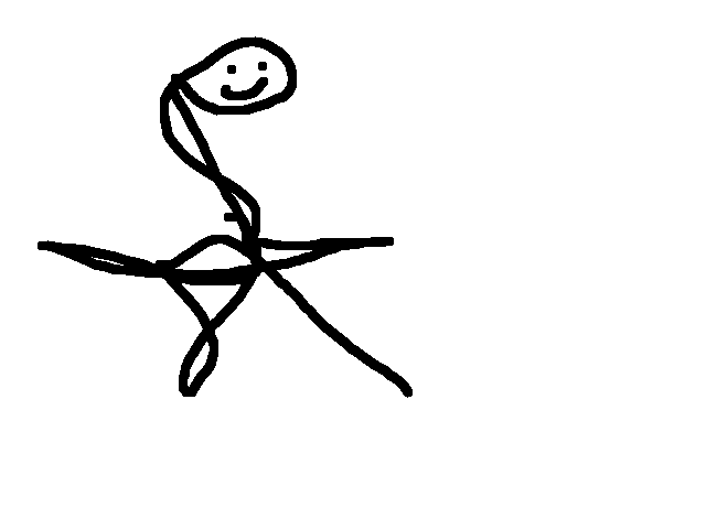 I drew this with my nose