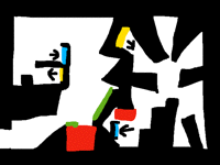 Blob battle arena idea for winterical