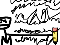 Me scribbling stuff
