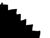 Blob stairs