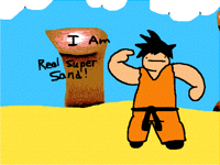 I AM REAL SUPER SAND!