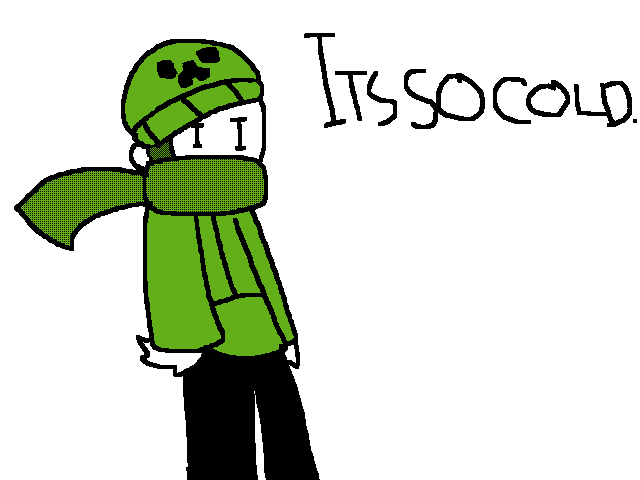 its too cold (@kassiebassie)