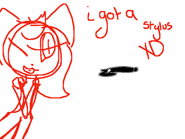 I got a stylus