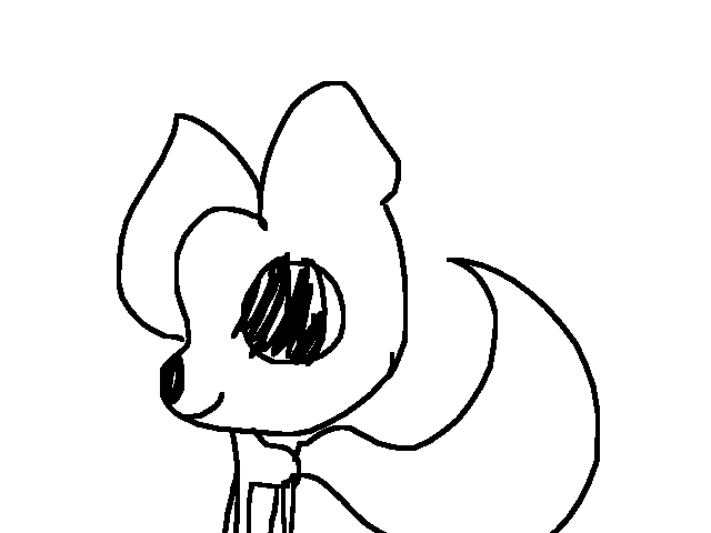 How I used to draw .---------.