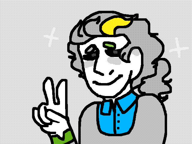he's so happy