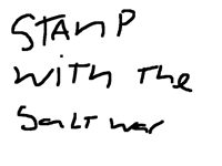 Just stop