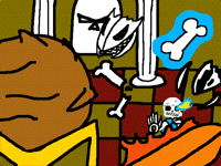 Sans vs the emperor speed art