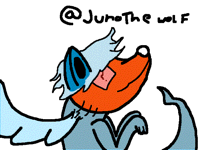 Art trade with @junothewolf