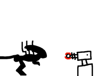 Stay back!