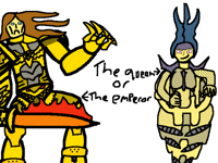 The queen or the emperor?