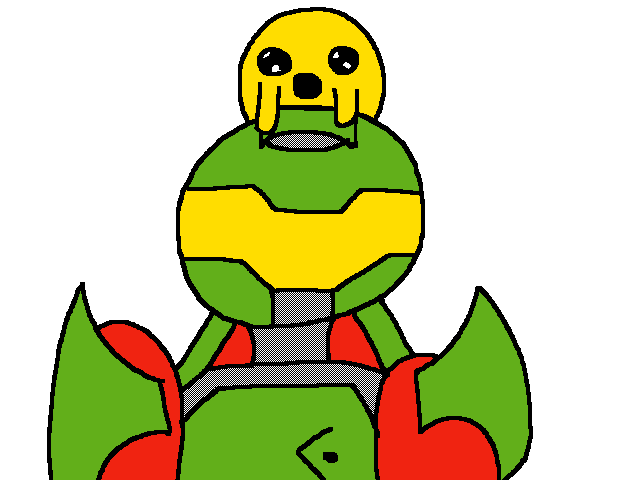 @puffle7373 took a picture with doomguy!