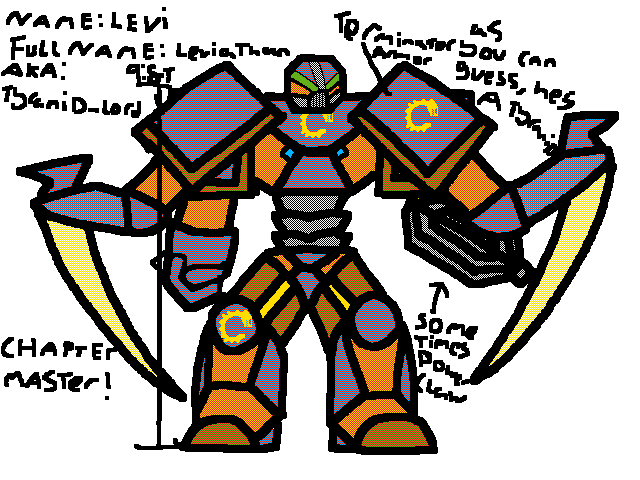 Purple legion database: chapter master Levi