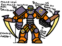 Purple legion database: chapter master Levi