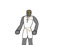 I drew a knight.