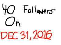 40 followers for me reference