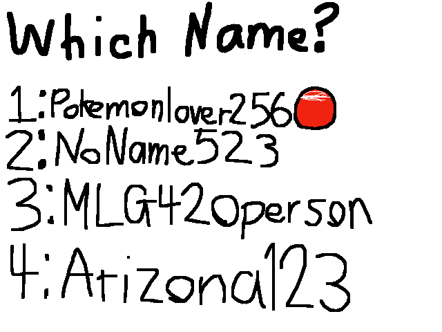 Which name