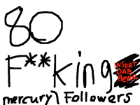 80 FRICKING FOLLOWERS