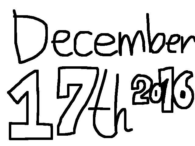 December 17th 2016