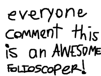 COMMENT ON THIS (  ͯ ᗜ  ͯ )