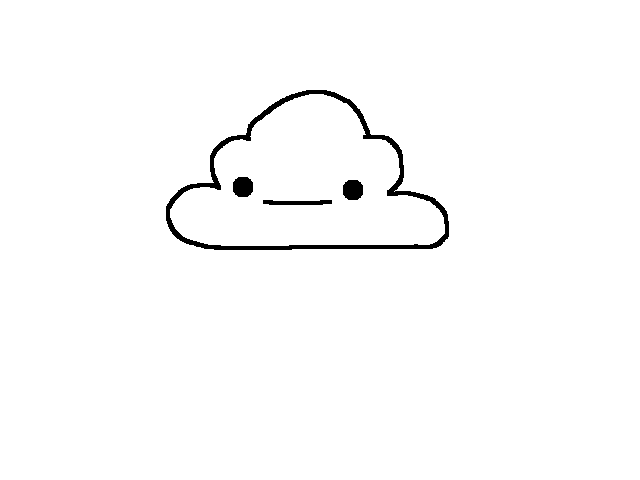 Rainbow cloud