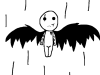 Flying away