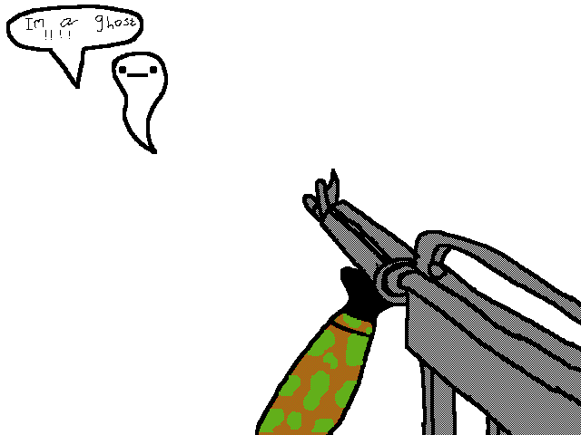 Trying to kill a ghost