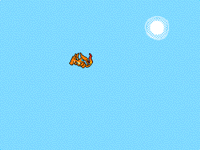 Mega chirizard pixel art