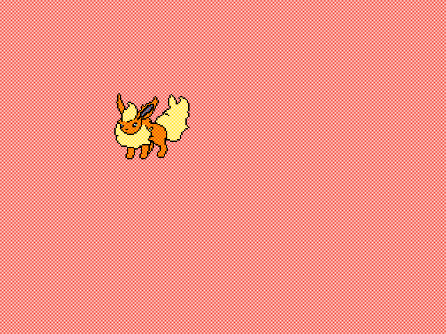Flareon pixel art