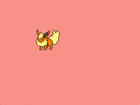 Flareon pixel art