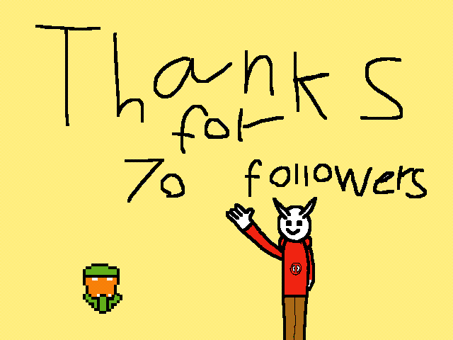 70 followers!!