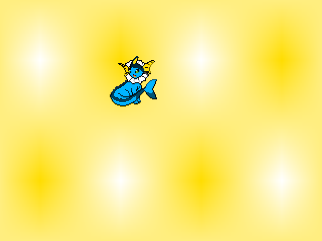 Vaporeon pixel art