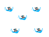 Greninja pixel party