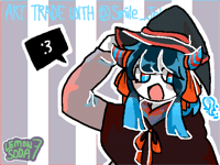 Art trade with @Smile_jelen