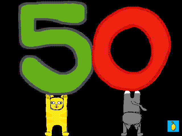 THANKS FOR 50 FOLLOWERS
