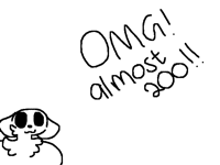 Almost at 200 follows!!!