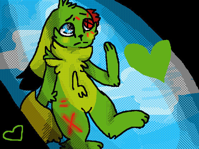 Art trade with @Liu_Senpai