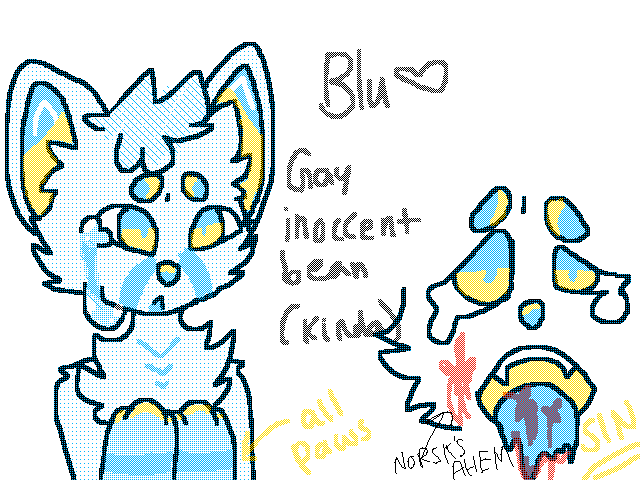 Blue - new oc -