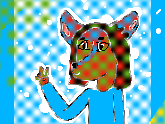 Art trade with @JunoTheWolf