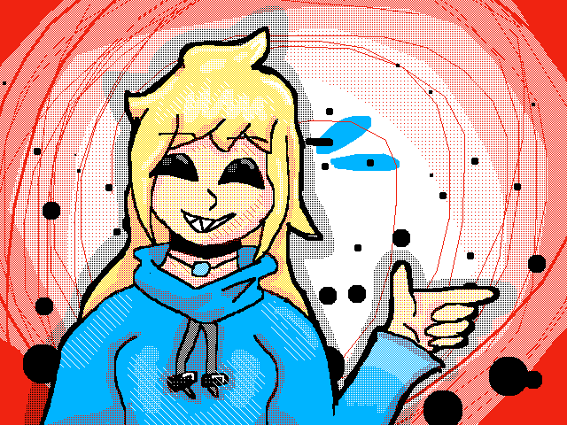 Art trade with @KatiesWorld