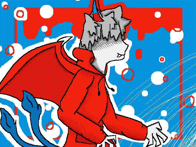 Art trade with @Ririchiyo_chan