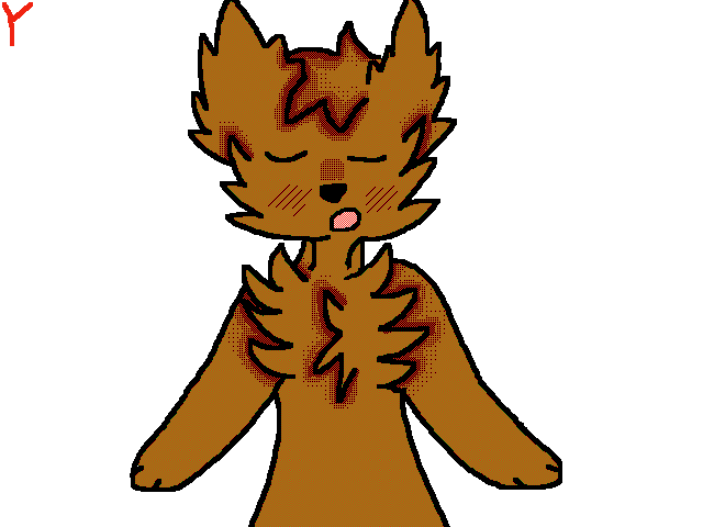 Scary wolf